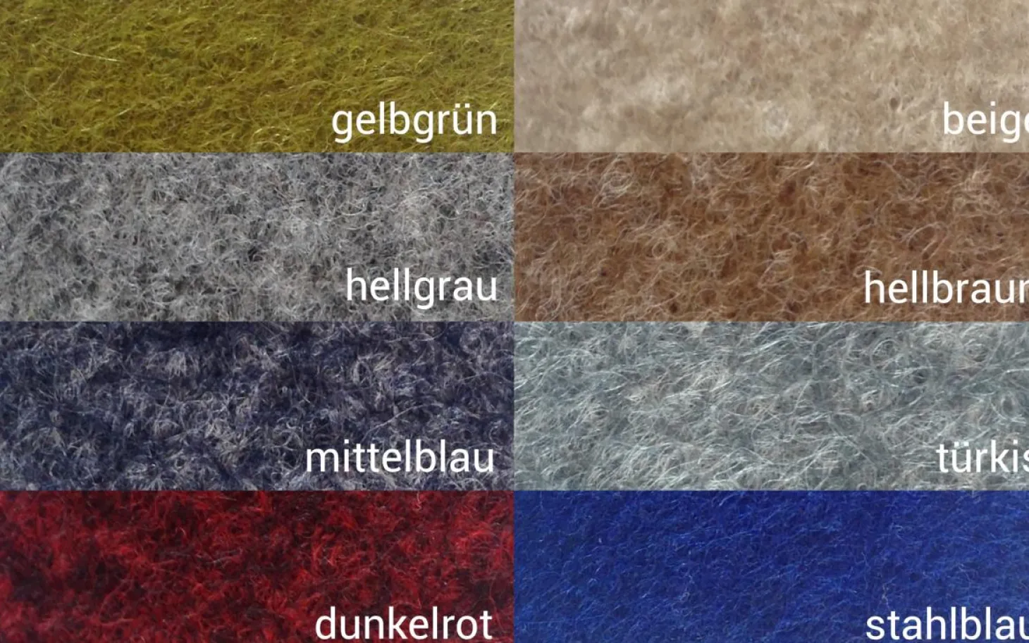 Radloff Filzhocker Cube hellbraun meliert