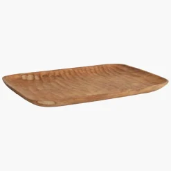 Raw Materials Geöltes Holztablett Ø 25 cm