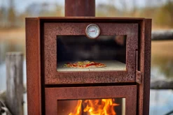 RB73 Outdoorofen aus Cortenstahl Quercus
