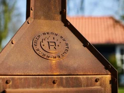 RB73 Terrassenofen Bijuga - Cortenstahl