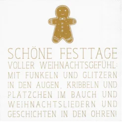 Räder Cocktailserviette - Schöne Festtage 25x25 cm