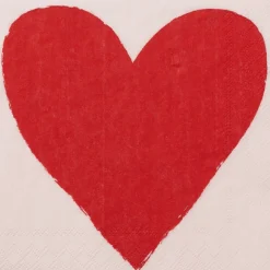 Räder Cocktailserviette 25x25 cm Herz