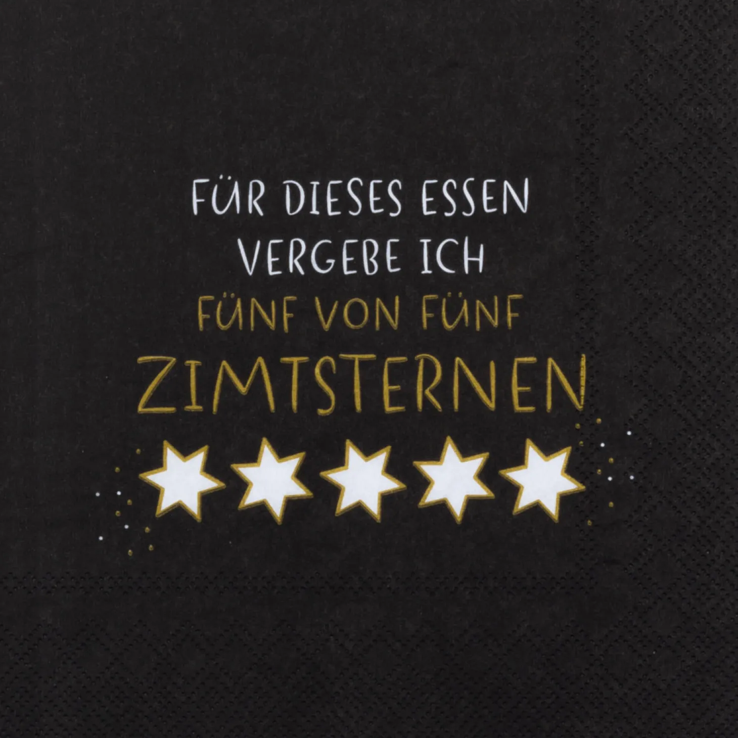 Räder Dining Servietten Zimtsterne 33x33cm