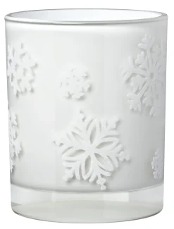 Räder Winterzeit-Teelicht Schneeflocken