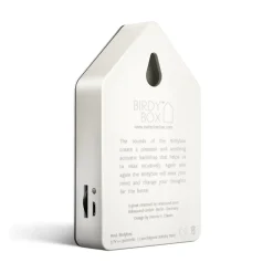 Relaxound Birdy Box Edelstahl Silber