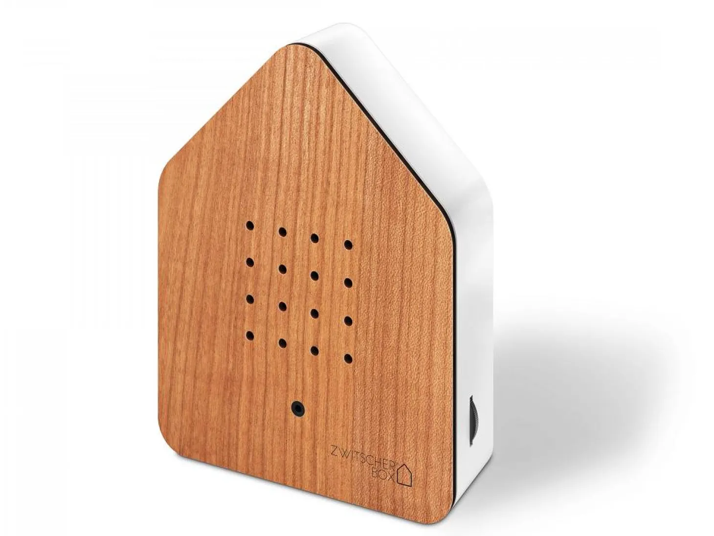 Relaxound Zwitscherbox Holz Kirschholz/Weiß