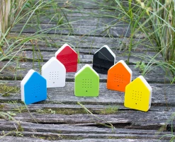 Relaxound Zwitscherbox Original Mauve/Weiß