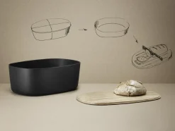 Rig-Tig BOX-IT Brotkasten Schwarz