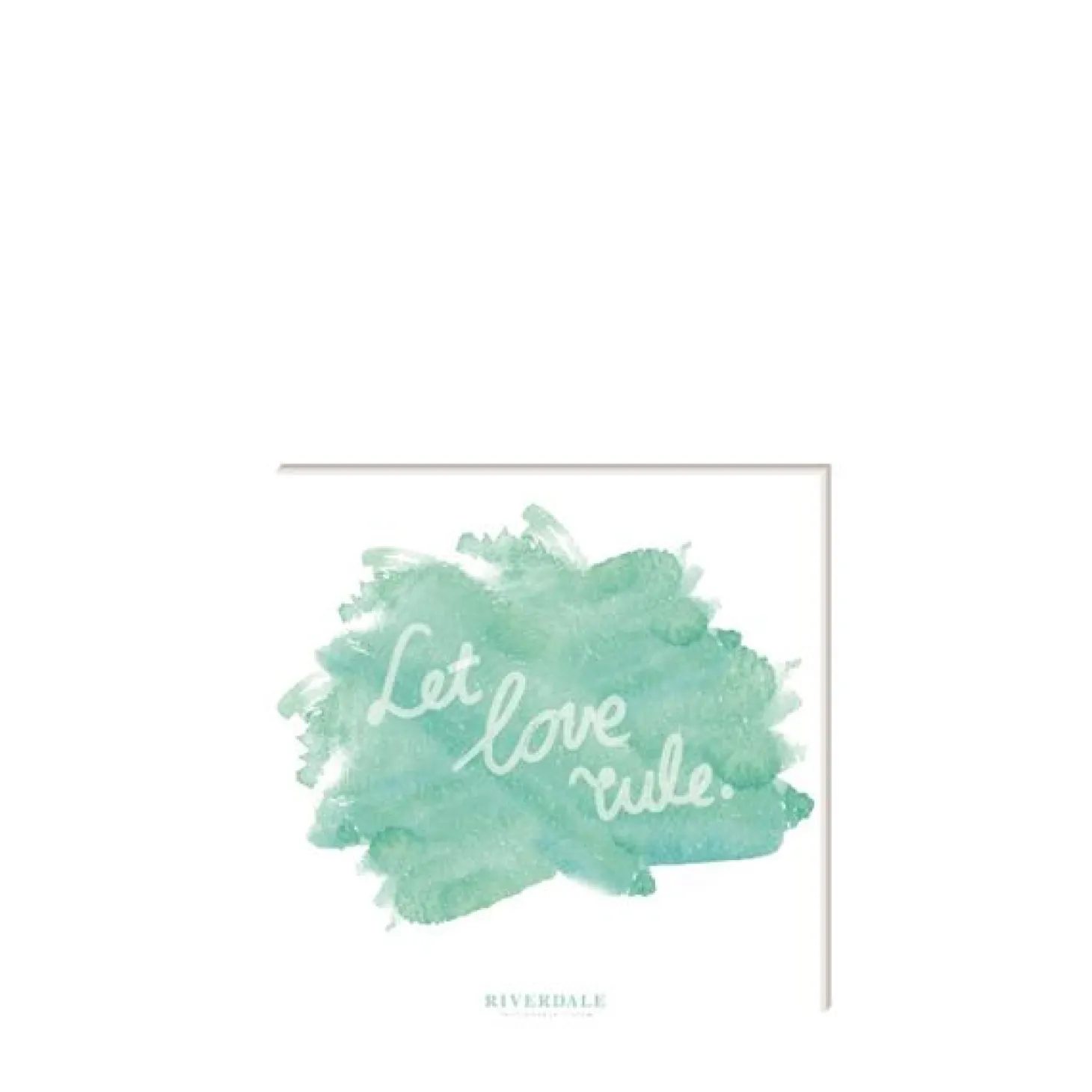 Riverdale Let Love Rule - Servietten Türkis 20 Stk.
