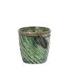 Riverdale Teelichthalter Swirl Grün 7 cm