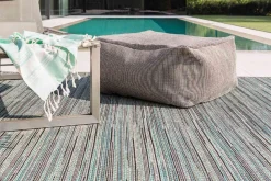 ROOLF DOTTY Cloud Sitzpouf outdoor Türkis