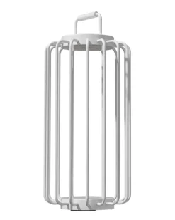 Sompex Akku-Laterne Outdoor LED Bangkok, weiß 50 cm