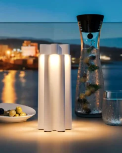 Sompex Eono Akku Tischleuchte dimmbar weiß