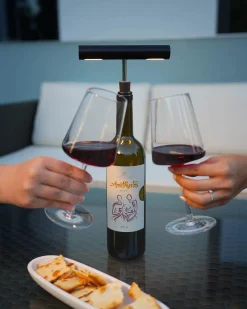 Sompex KORKY Akku-Flaschenleuchte sliber