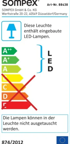 Sompex Tischleuchte Steve inkl. kabellose Ladestation alu