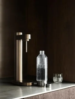 Stelton Brus Wassersprudler braun metallic