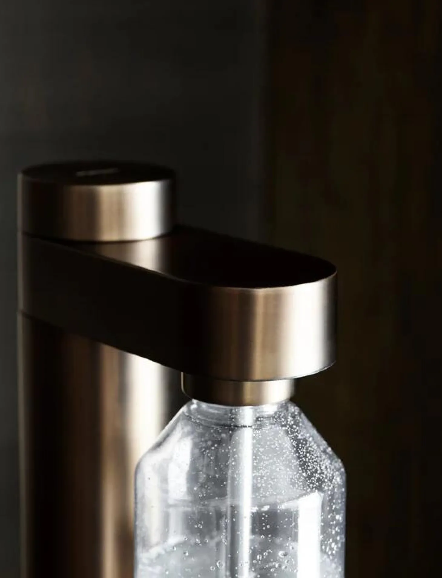 Stelton Brus Wassersprudler braun metallic