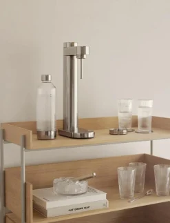 Stelton Brus Wassersprudler Edelstahl
