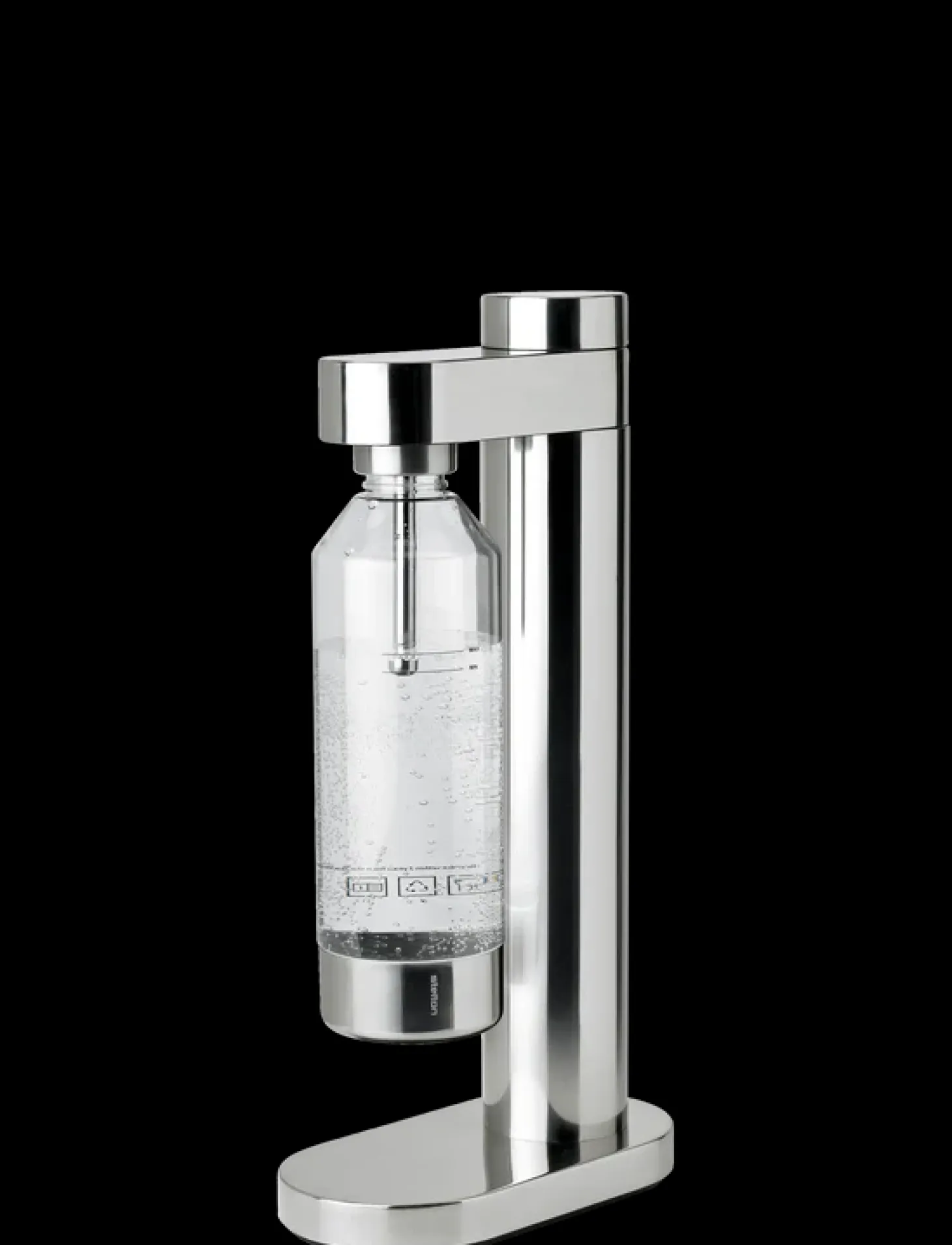 Stelton Brus Wassersprudler Edelstahl