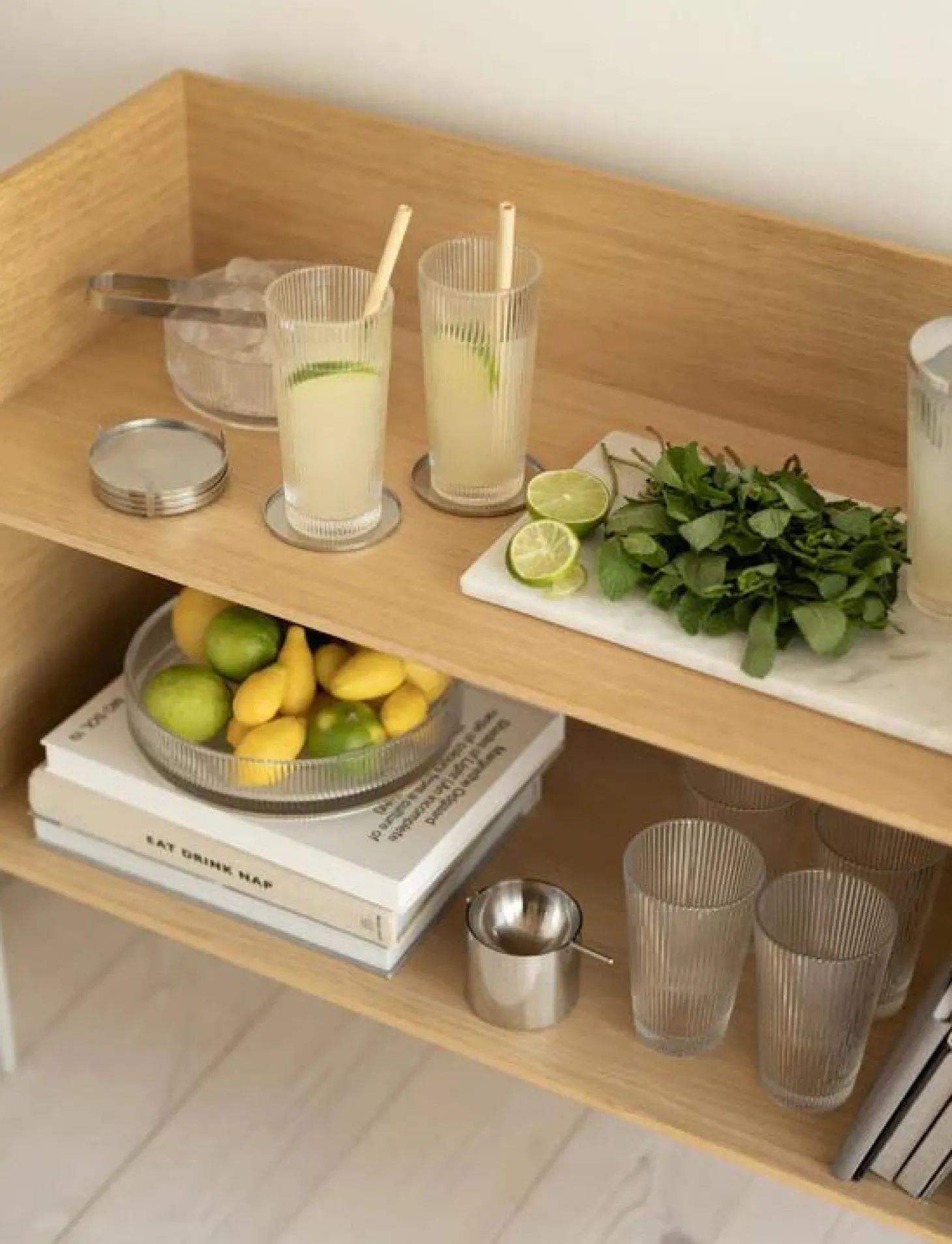 Stelton Pilastro Longdrink 4er Set Gläser klar 0,3l