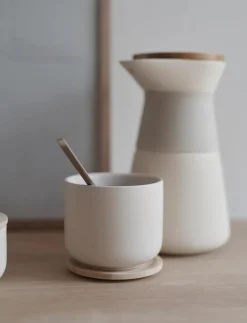 Stelton Theo - Kaffeefilterkanne Weiß 0,6 l