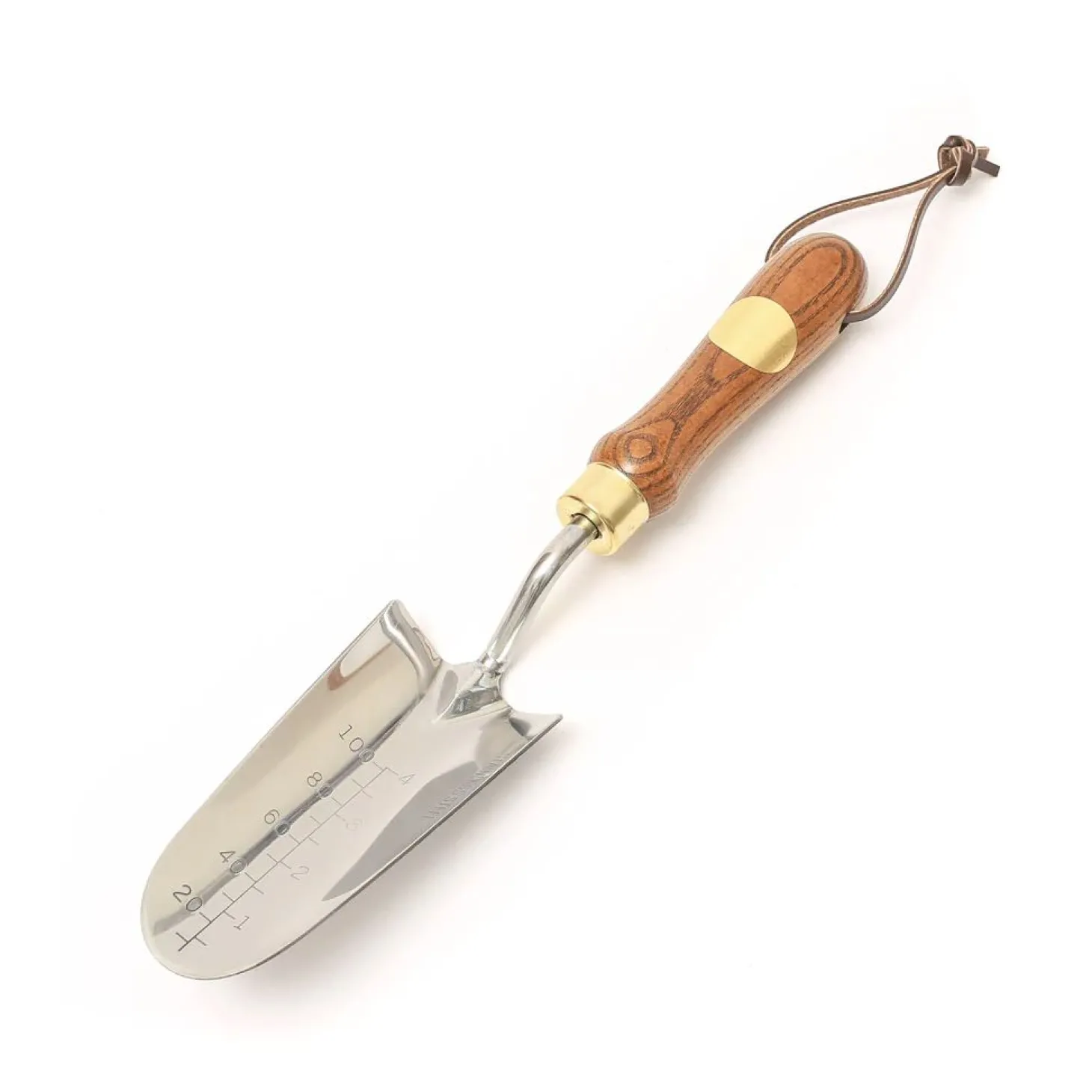 The Great British Garden Pflanzschaufel - Edelstahlkelle mit eingravierter Skala