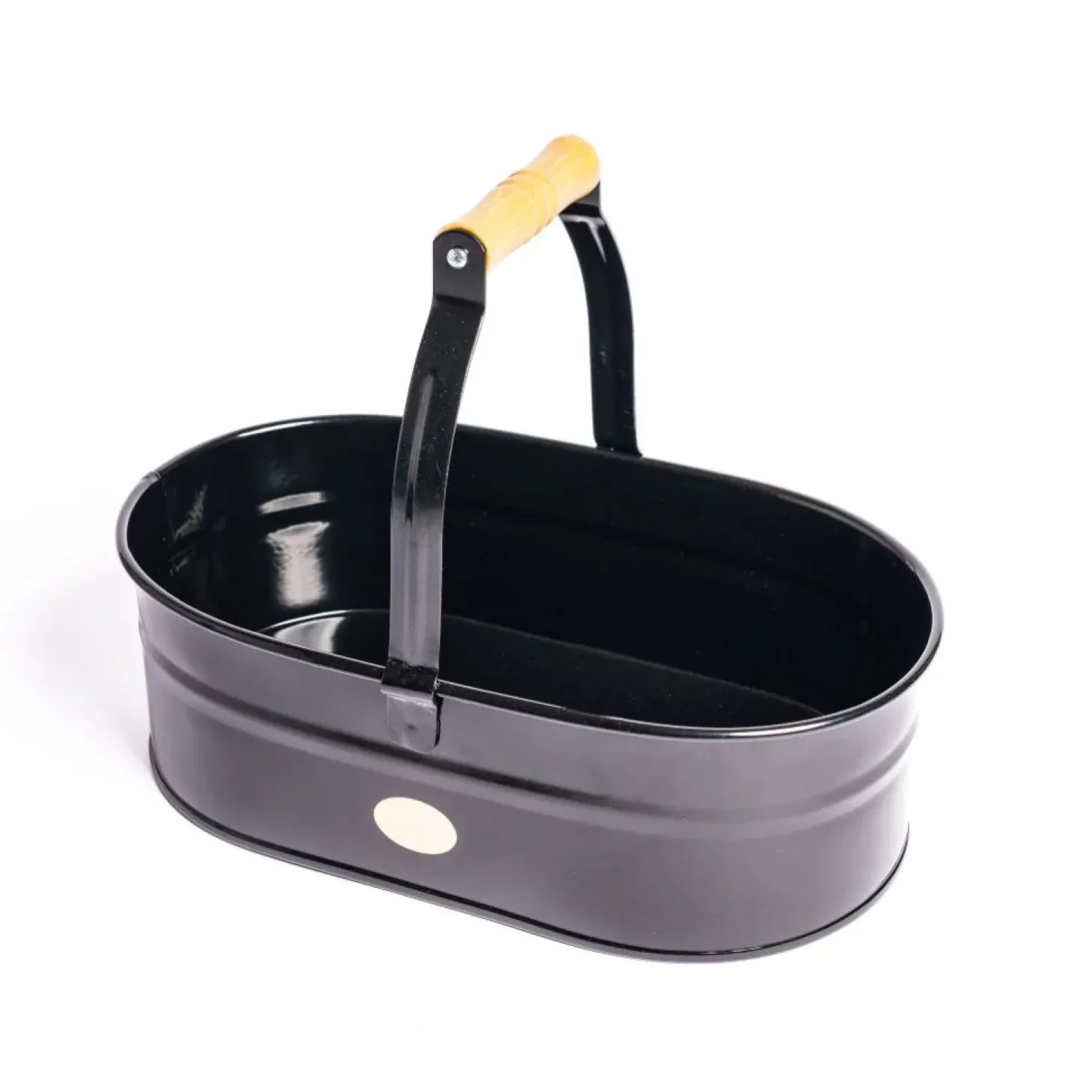 The Great British Garden Gefäß oval 4L für Gartenutensilien Kensington Black