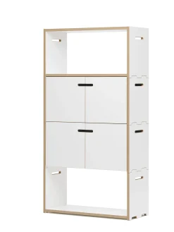 Tojo Hochstapler Regal 06 weiß