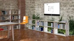 Tojo Hochstapler Regal 06 weiß