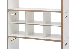 Tojo Hochstapler Regalelement Einsatz doppelt weiß