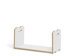 Tojo Hochstapler Regalelement Anbaumodul silber