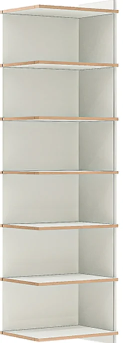 Tojo Mehrfach Regalelement Sechsfach Anbaumodul