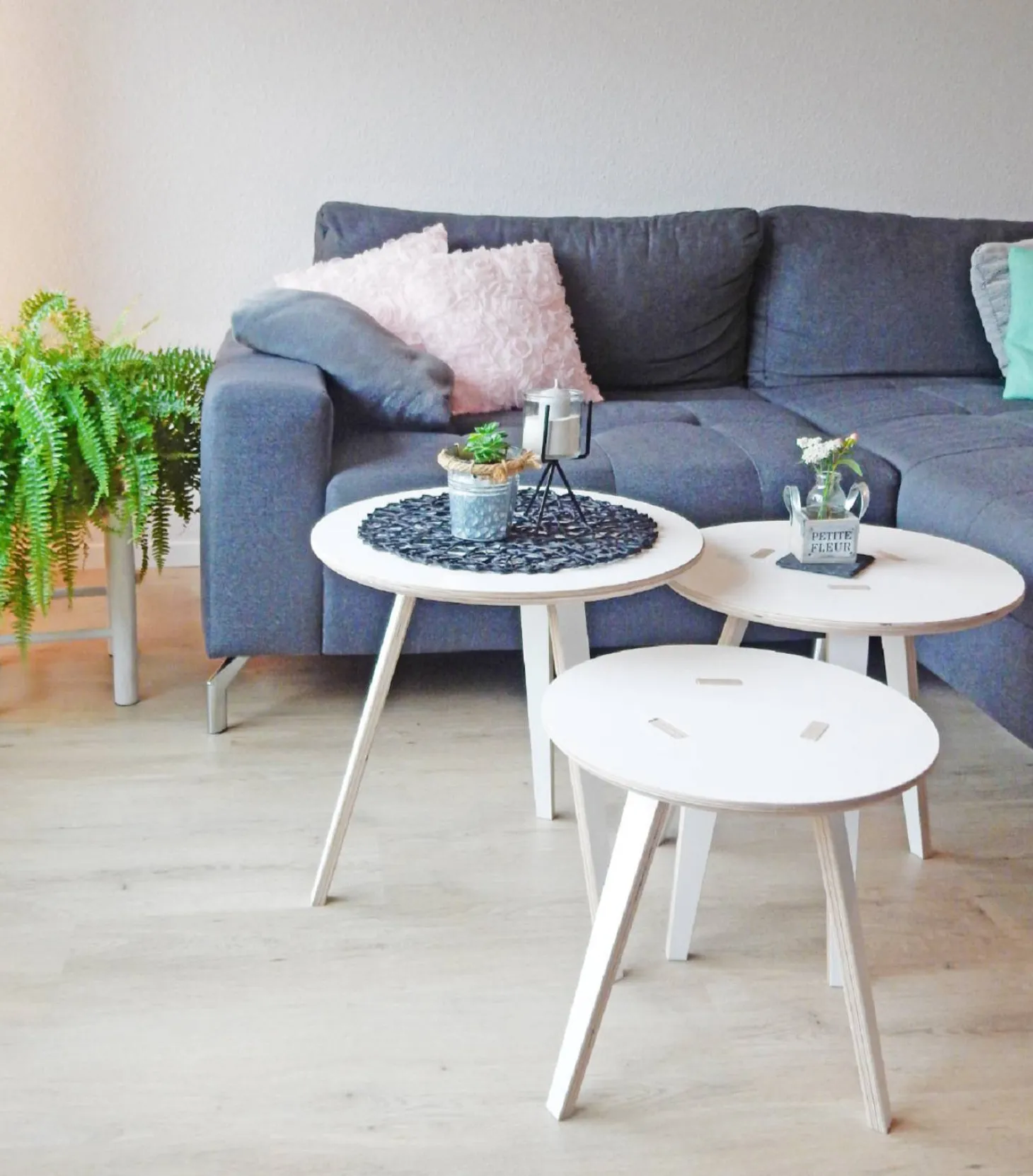 Tojo Rund Beistelltisch 400