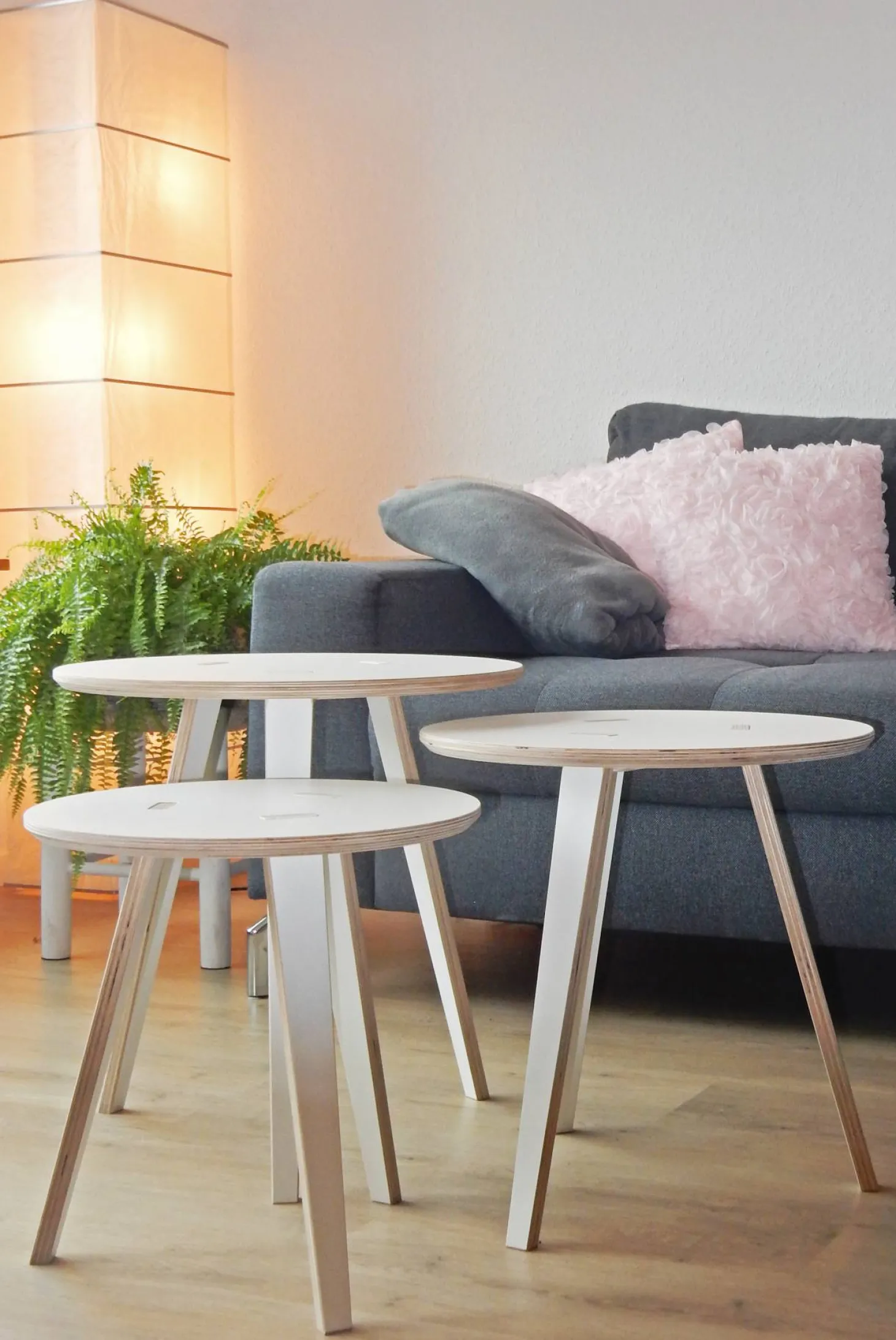 Tojo Rund Beistelltisch 400