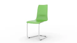 Tojo Stuhl Freischwinger Leuchtgrün