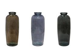 Trademark Living Bodenvase Big Shape Rauchfarbig