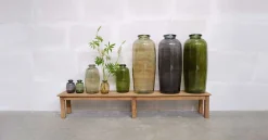 Trademark Living Bodenvase Big Shape Rauchfarbig