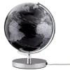 TROIKA Globus mit Licht Terra Black Light