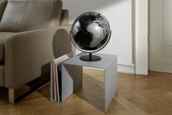 TROIKA Globus Saturn silber, matt