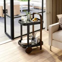 Umbra Bellwood Servierwagen schwarz