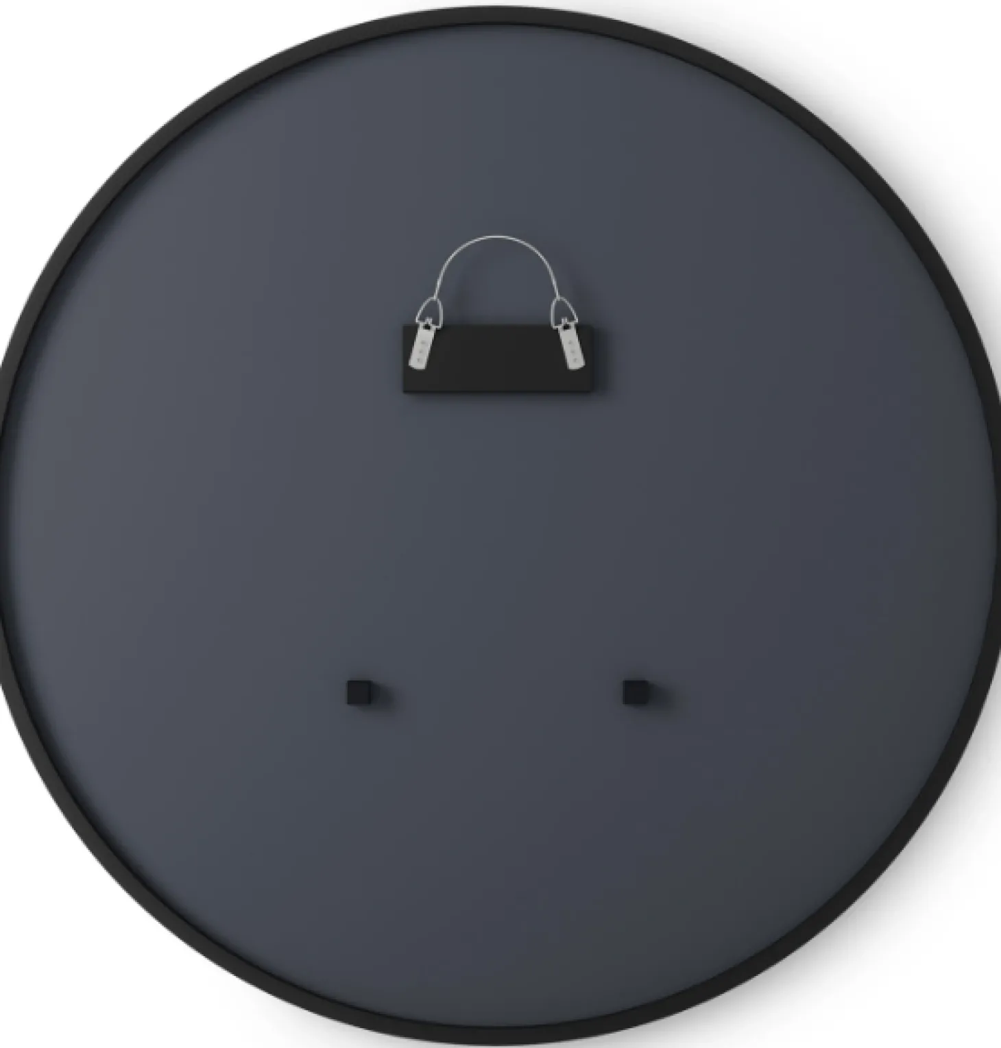 Umbra Hub Wall Spiegel schwarz Ø 94 cm