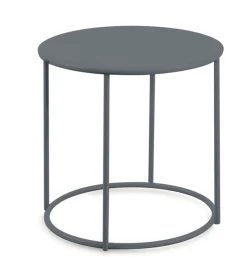 vermobil Beistelltisch Daisy Ø 60 cm antik grau AG