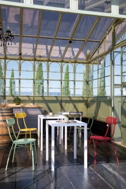 vermobil Ciao Gartenstuhl aus Metall corten CO