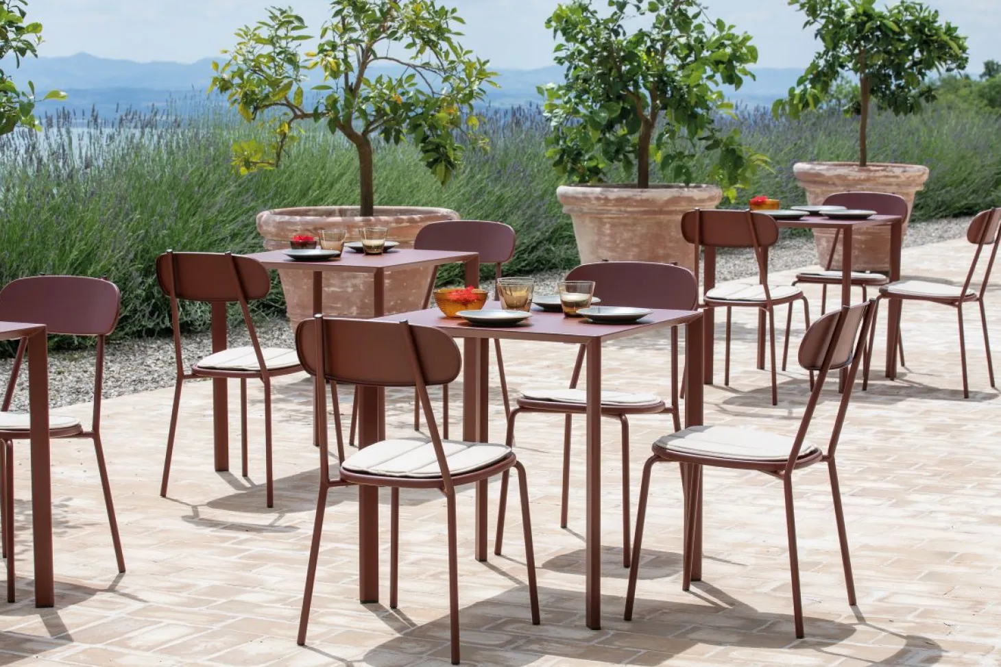 vermobil Fox Gartenstuhl stapelbar beige BE