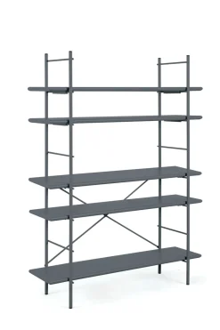 vermobil Metall - Regal Etagere 120x160 antik grau AG