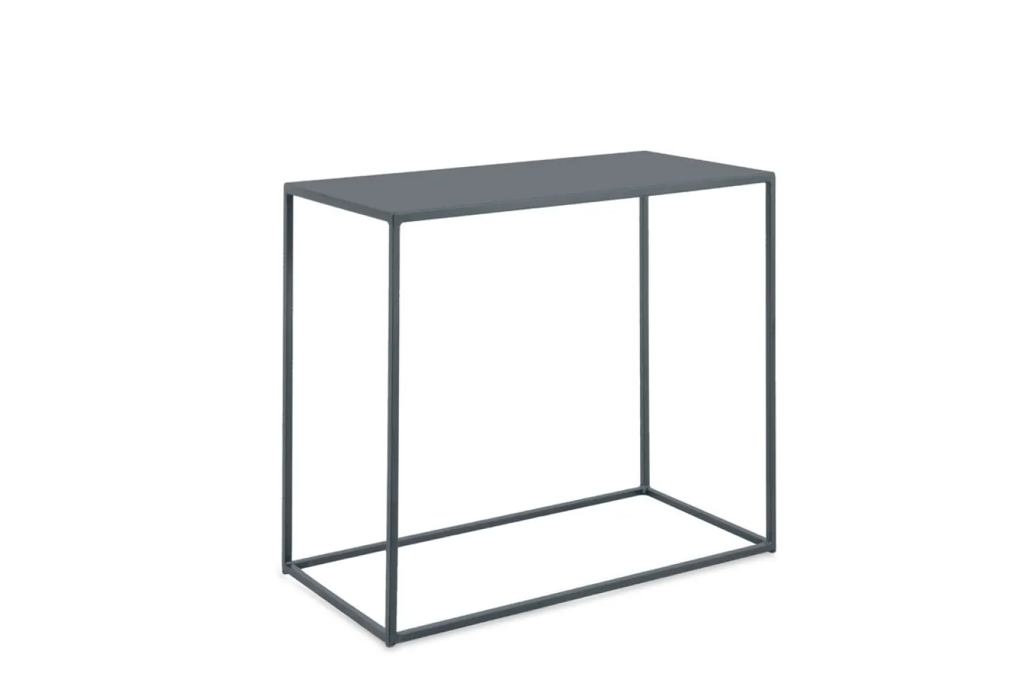 vermobil Outdoor - Konsole Daisy 40x80x75 cm antik grau AG