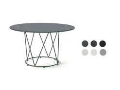 vermobil Outdoor Tisch Daisy Ø 110 cm perlweiß BS