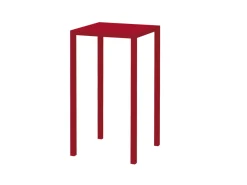 vermobil Stehtisch Quatris 60x60x110h rot