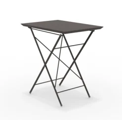 vermobil STEP - Faltbarer Gartentisch 70x50 cm bronze