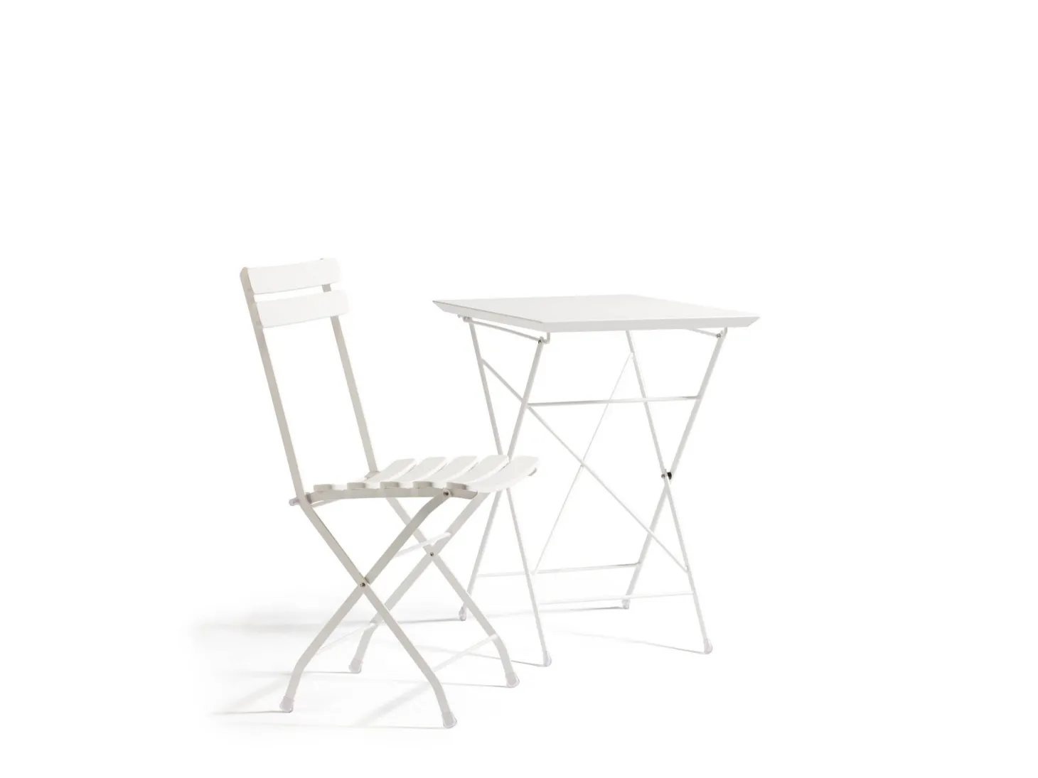 vermobil STEP - Faltbarer Gartentisch 70x50 cm bronze